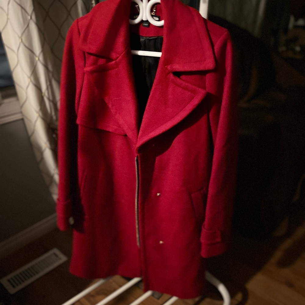 Karl Lagerfeld Elegant Red Women's Coat